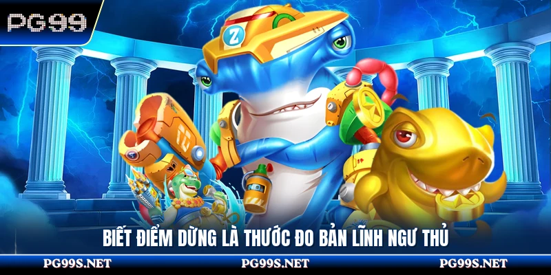 Biết điểm dừng là thước đo bản lĩnh ngư thủ